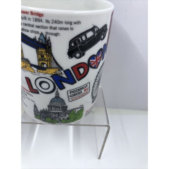 London England Souvenir Large Ceramic Coffee/ Tea  Mug - Picture 8 of 16